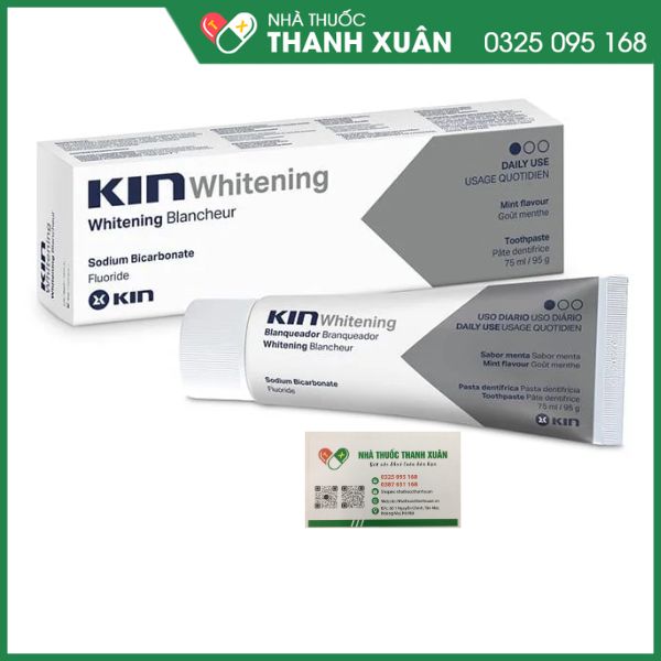 Kem đánh răng KIN Whitening  - Làm trắng răng 75ml